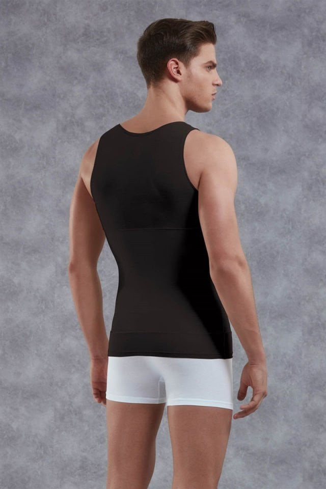 Doreanse Erkek Pamuk Geniş Yaka Toparlayıcı Korse Atlet 5950