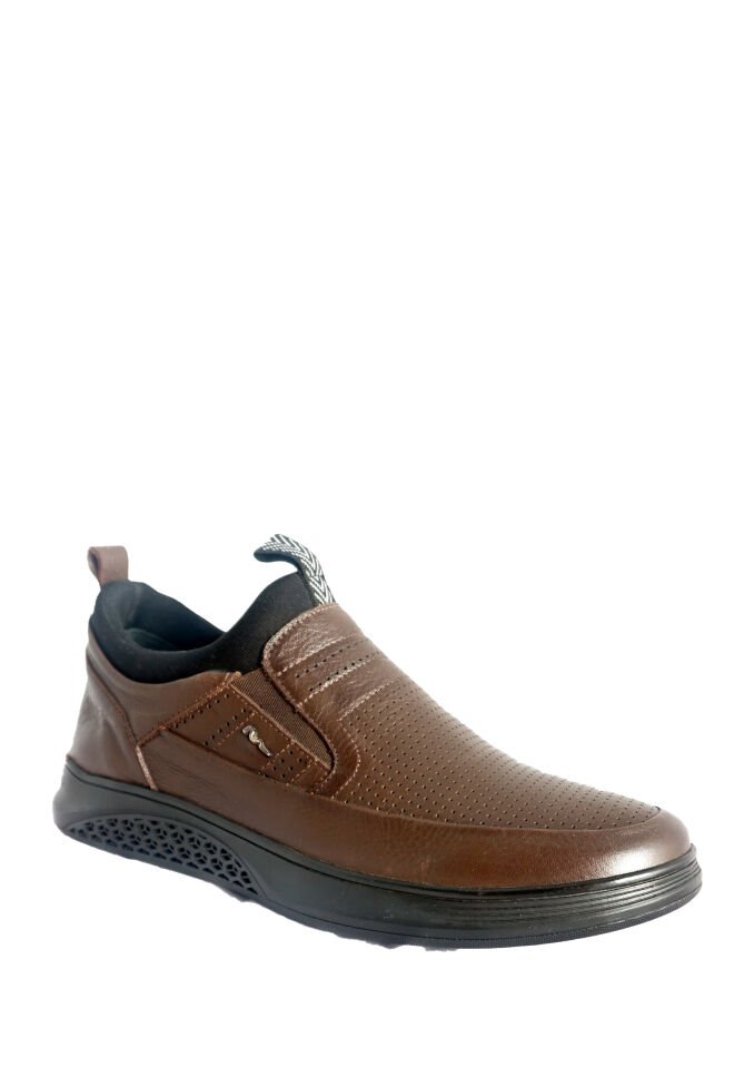 Genuine Leather Brown Winter Shoes