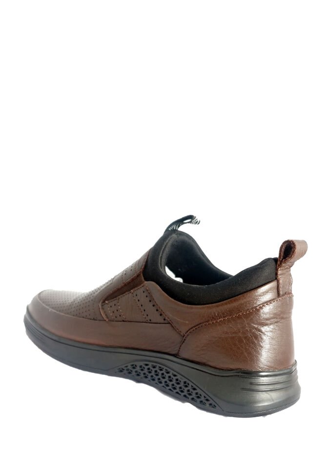 Genuine Leather Brown Winter Shoes