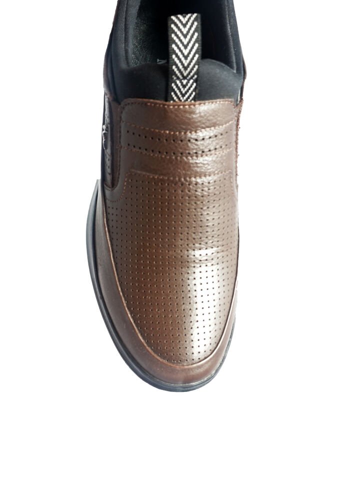 Genuine Leather Brown Winter Shoes