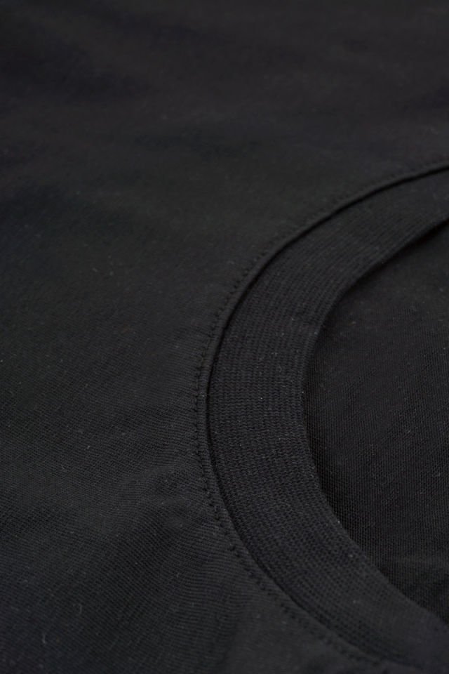 Unisex Baskılı Siyah Tişört Stronger