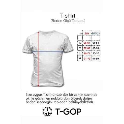 Unisex Baskılı Beyaz Tişört Cool