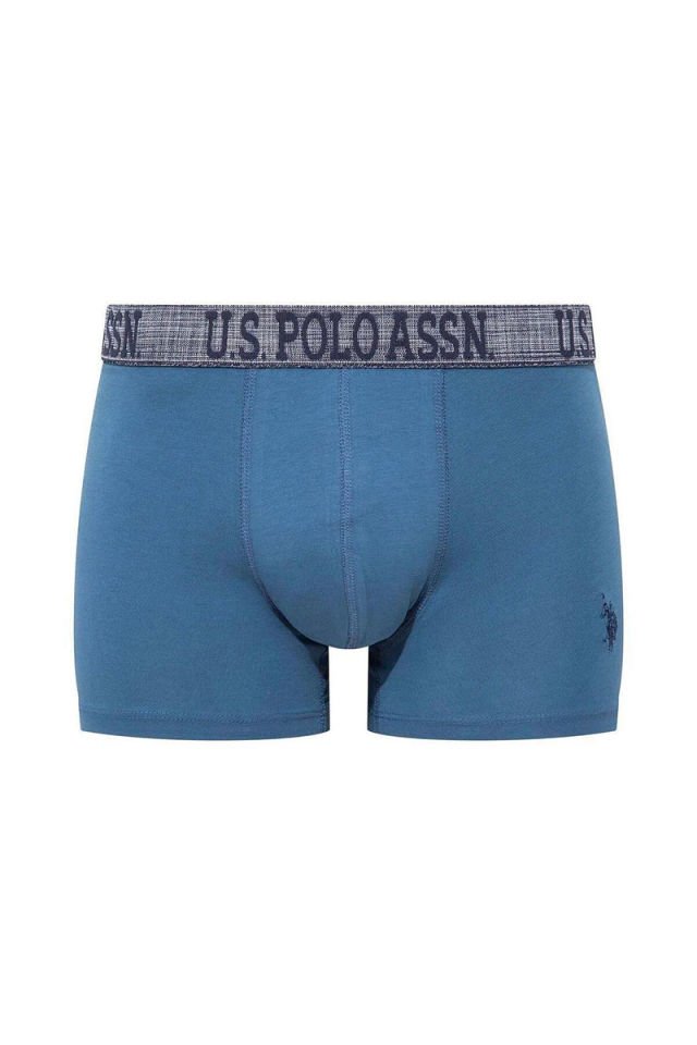 U.S. POLO ASSN. Erkek Pamuklu 3Lü Erkek Boxer 80503