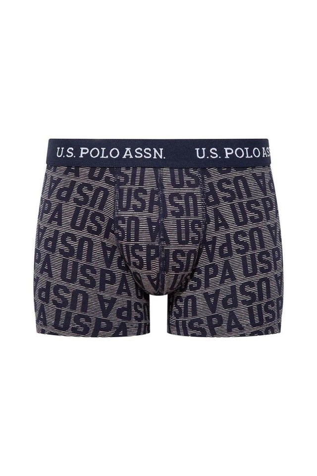 U.S. POLO ASSN. Erkek Pamuklu 3Lü Erkek Boxer 80503