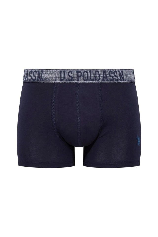 U.S. POLO ASSN. Erkek Pamuklu 3Lü Erkek Boxer 80503
