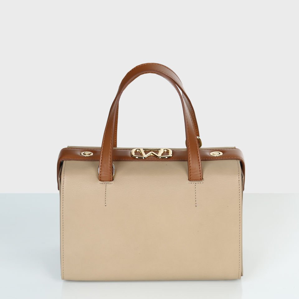 Camila Hand and Shoulder Bag Mink