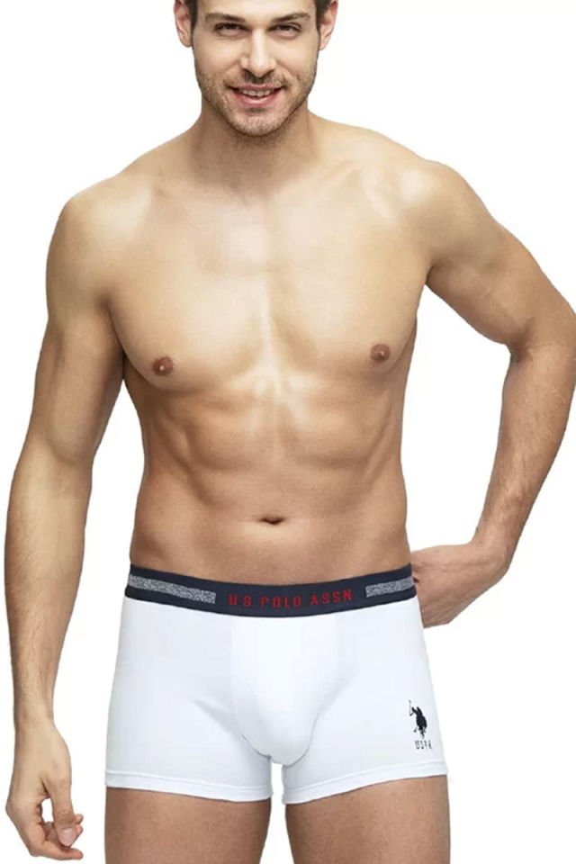 U.S. POLO ASSN. Erkek Pamuklu 3Lü Erkek Boxer 80155