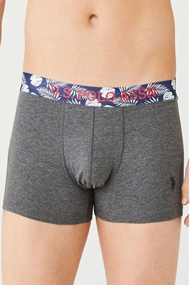 U.S. POLO ASSN. Erkek Pamuklu 3Lü Erkek Boxer 80433