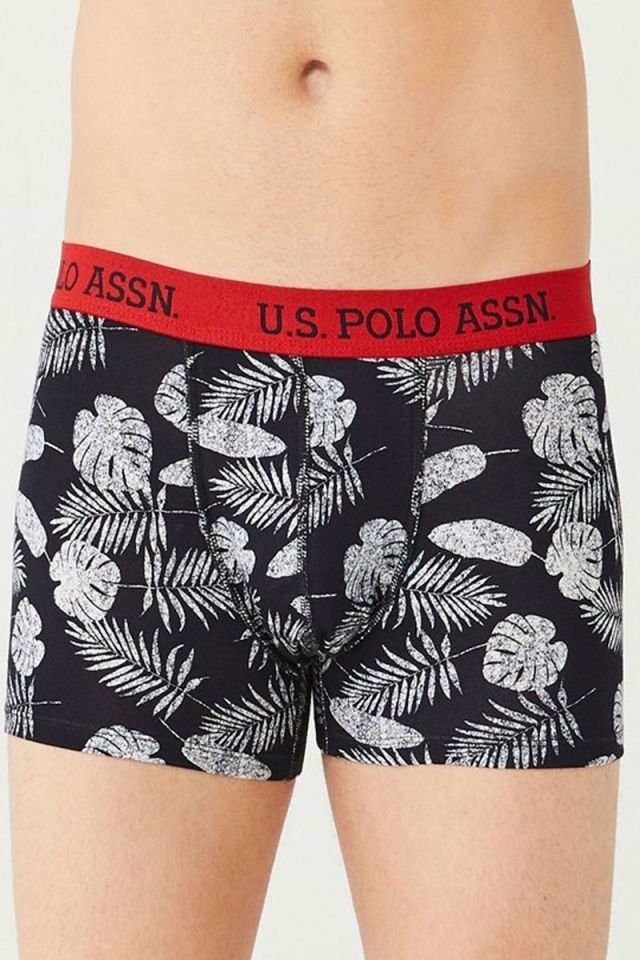 U.S. POLO ASSN. Erkek Pamuklu 3Lü Erkek Boxer 80433