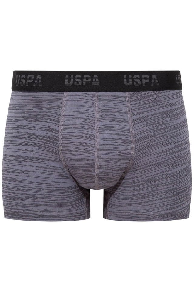 U.S. POLO ASSN. Erkek Pamuklu 3Lü Erkek Boxer 80505