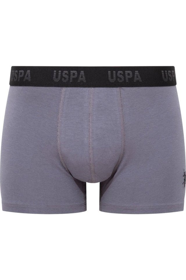 U.S. POLO ASSN. Erkek Pamuklu 3Lü Erkek Boxer 80505