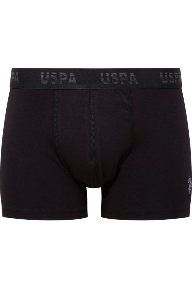 U.S. POLO ASSN. Erkek Pamuklu 3Lü Erkek Boxer 80505