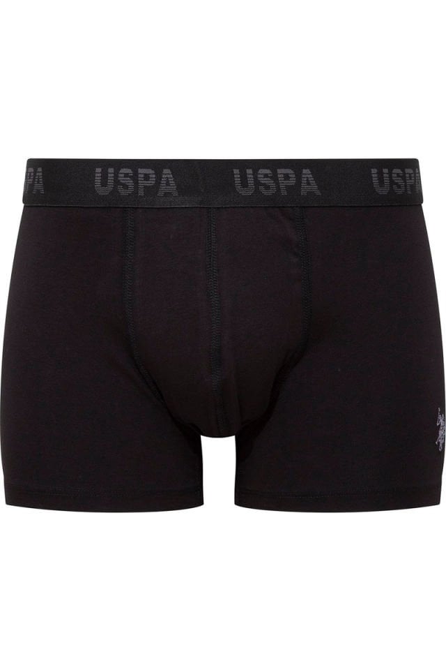 U.S. POLO ASSN. Erkek Pamuklu 3Lü Erkek Boxer 80505
