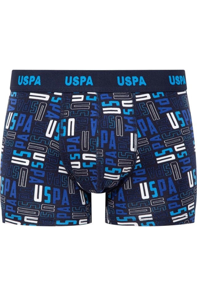 U.S. POLO ASSN. Erkek Pamuklu 3Lü Erkek Boxer 80509