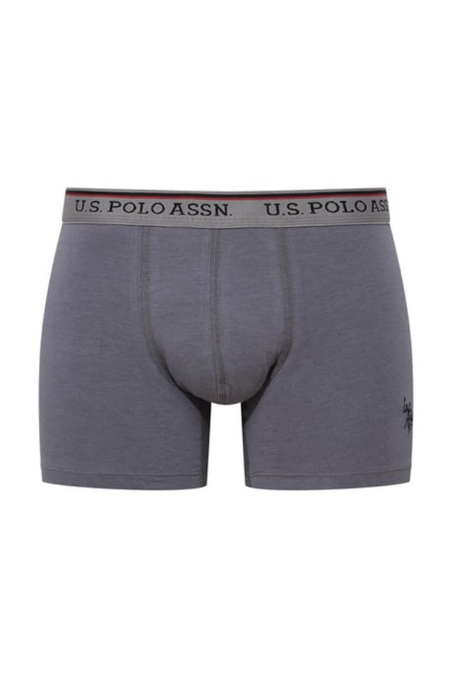 U.S. POLO ASSN. 80481 Uzun Paça Modal Erkek Boxer Antrasit