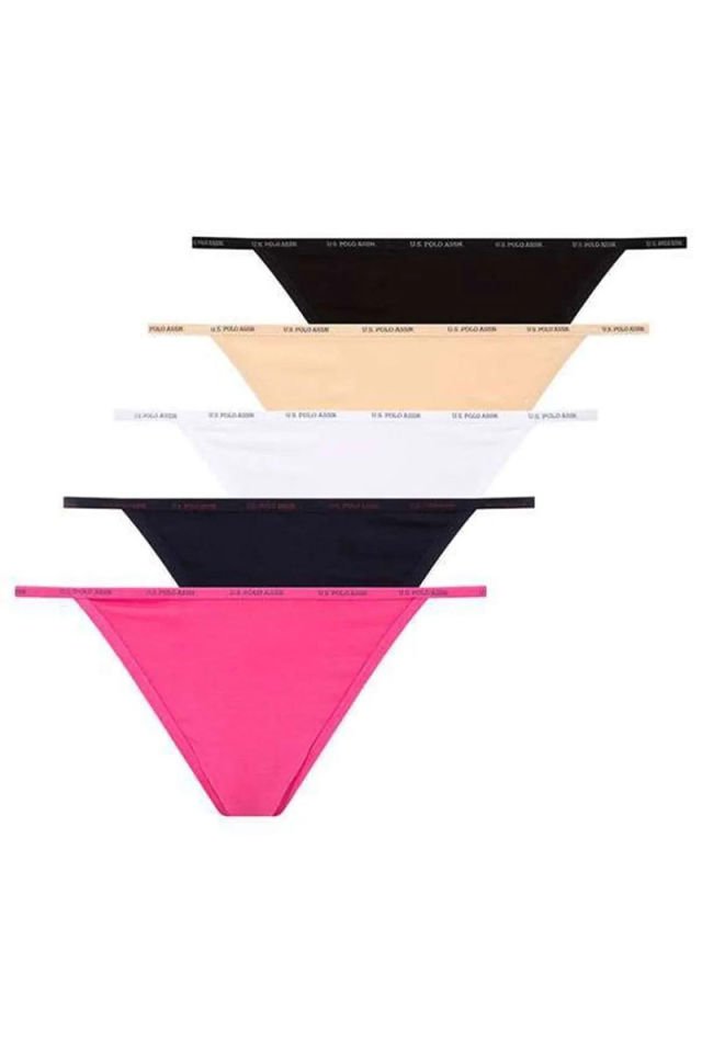 U.S. POLO ASSN. 67000 Kadın 5 Li Slip TBSFL