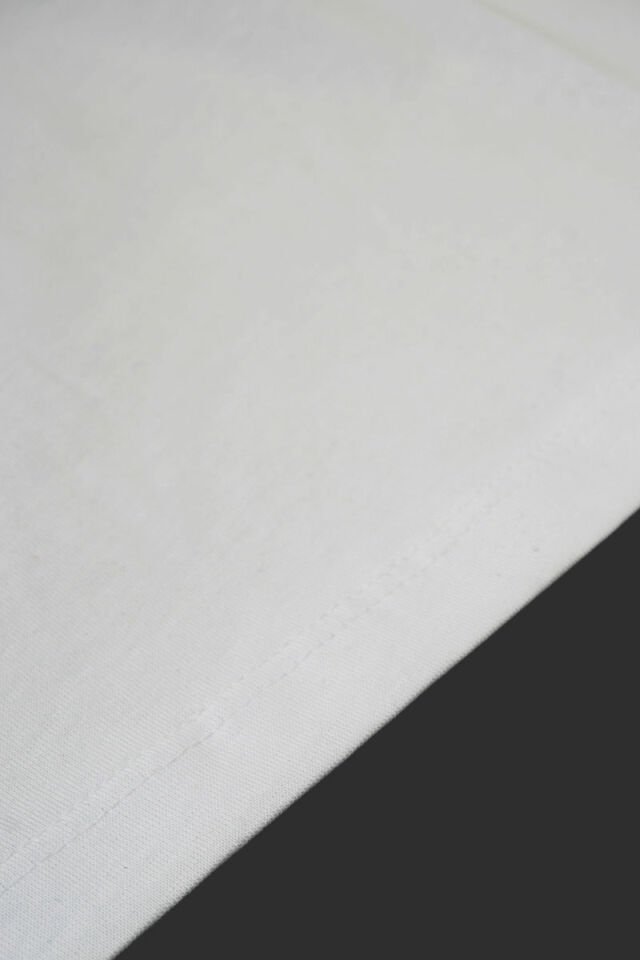 Unisex Baskılı Beyaz Tişört Woman