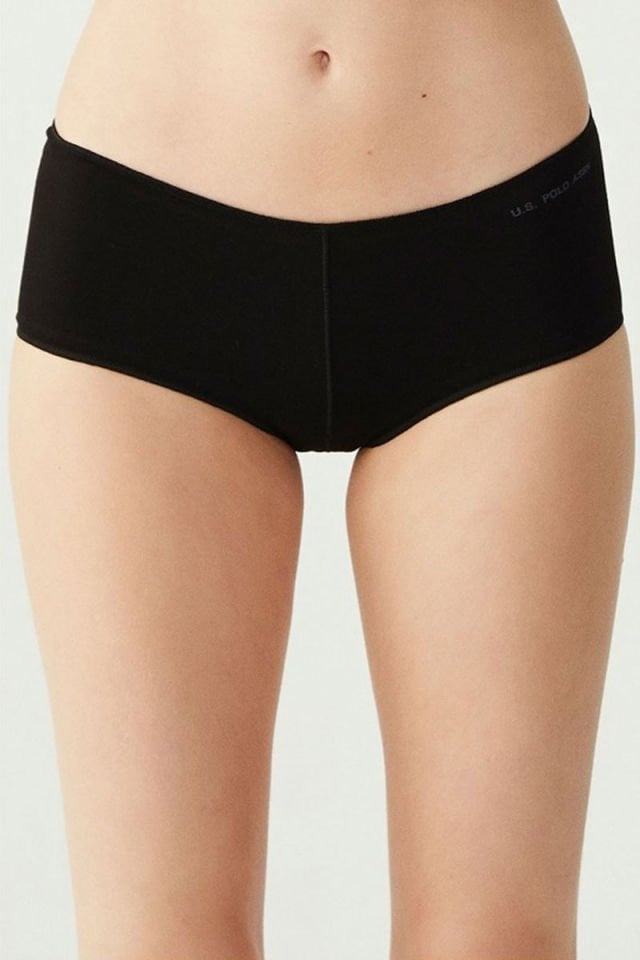 U.S. POLO ASSN. 67004 Kadın 5'li Kıl Lastikli Şort Boxer TBSFL