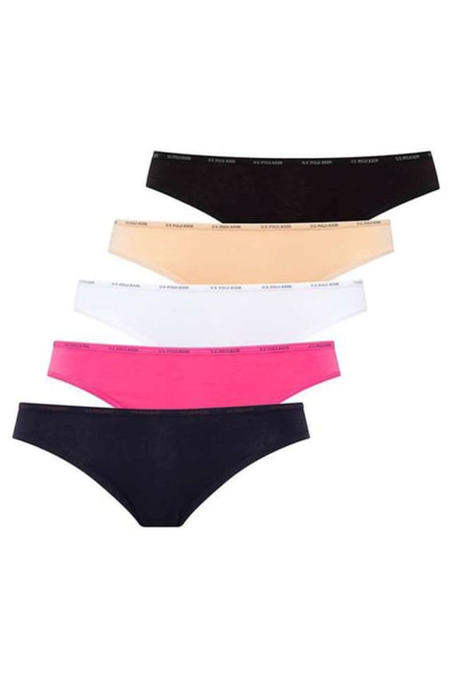 U.S. POLO ASSN. 67001 5'li Düşük Bel Slip TBSFL