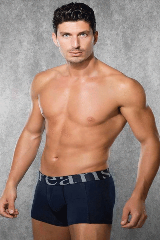 Erkek Modal Torbalı Normal Paça Boxer 1777 Lacivert