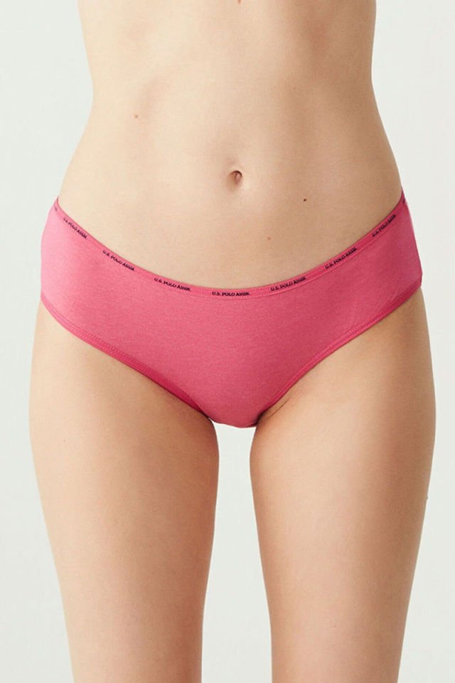U.S. POLO ASSN. 67002 Kadın 5'li Yüksek Bel Slip TBSFL