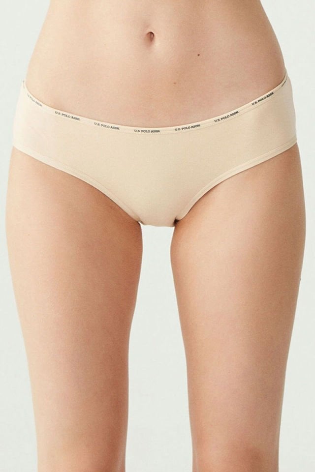 U.S. POLO ASSN. 67002 Kadın 5'li Yüksek Bel Slip TBSFL