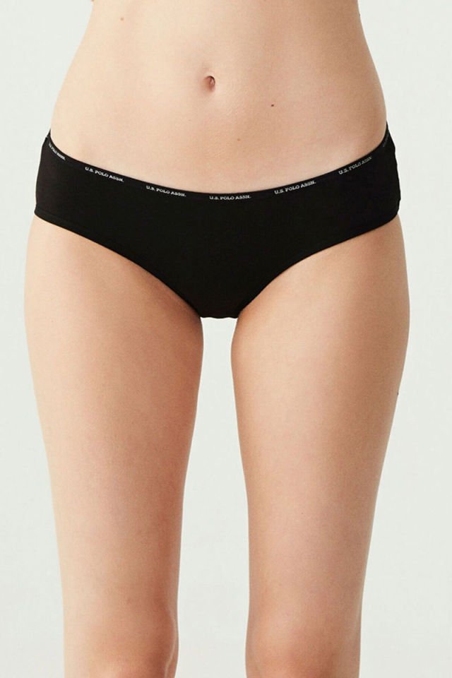 U.S. POLO ASSN. 67002 Kadın 5'li Yüksek Bel Slip TBSFL