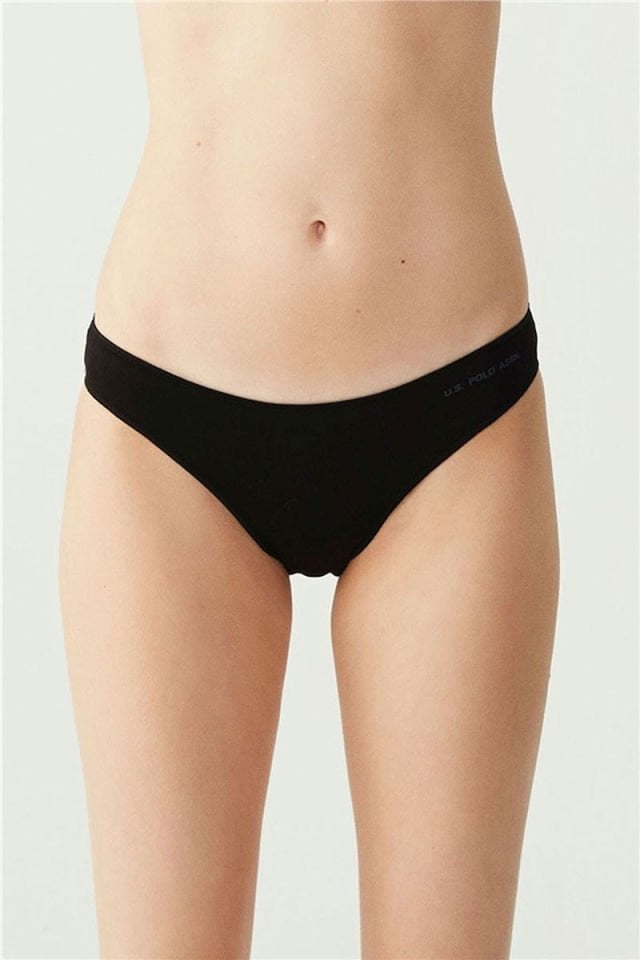 U.S. POLO ASSN. 67006 Kadın 5'li Kıl Lastikli Slip TBSFL
