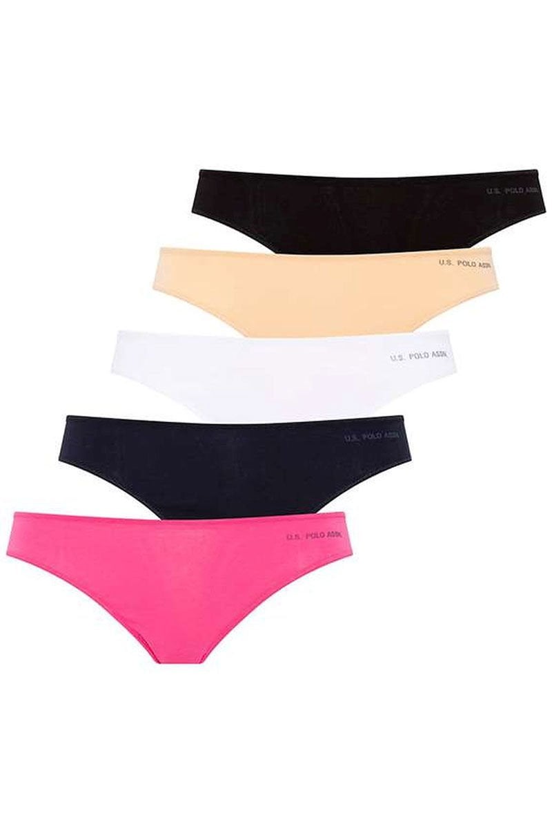 U.S. POLO ASSN. 67005 Kadın 5'li Kıl Lastikli String TBSFL