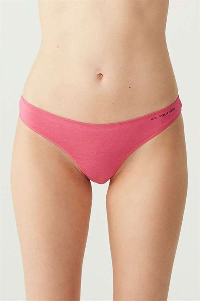 U.S. POLO ASSN. 67005 Kadın 5'li Kıl Lastikli String TBSFL