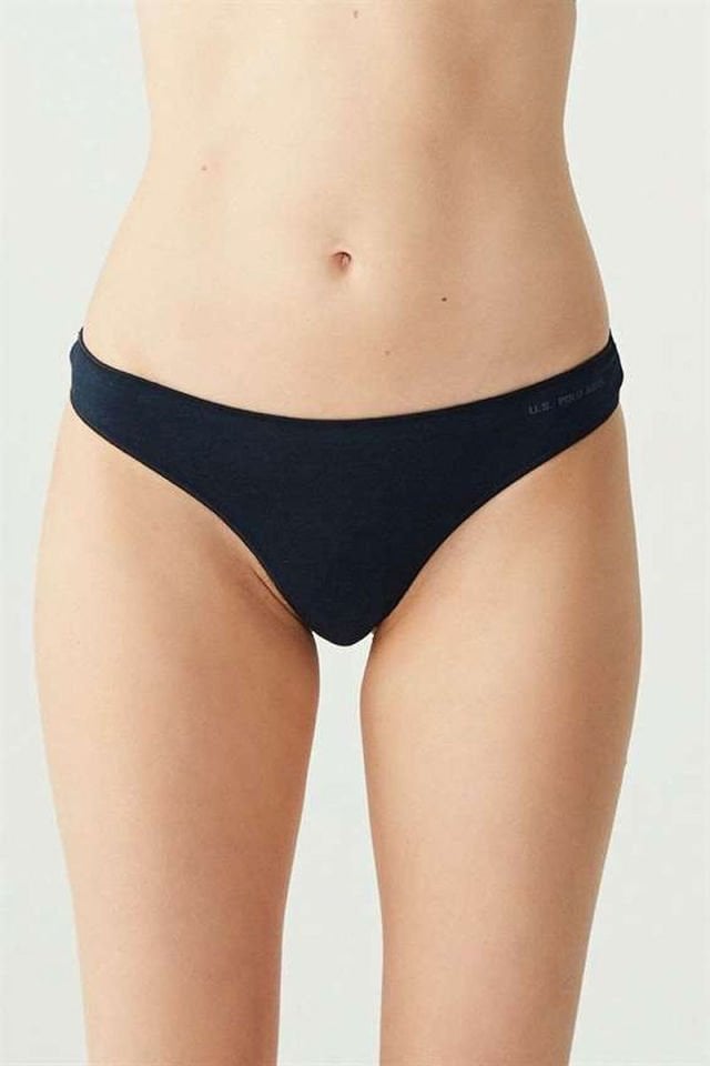 U.S. POLO ASSN. 67005 Kadın 5'li Kıl Lastikli String TBSFL