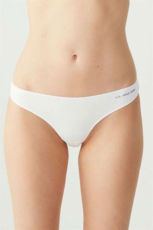 U.S. POLO ASSN. 67005 Kadın 5'li Kıl Lastikli String TBSFL
