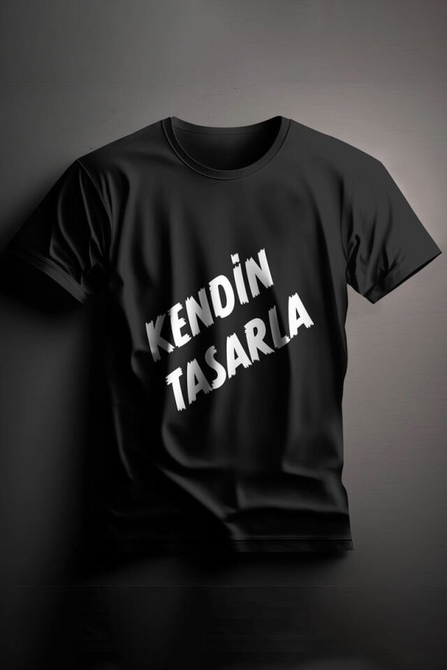 Unisex Regular Kendin Tasarla Siyah