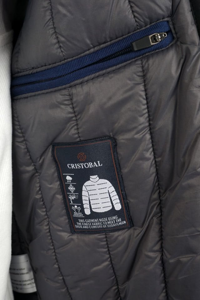 Cristobal Yaka Kürklü Mont Siyah 1716