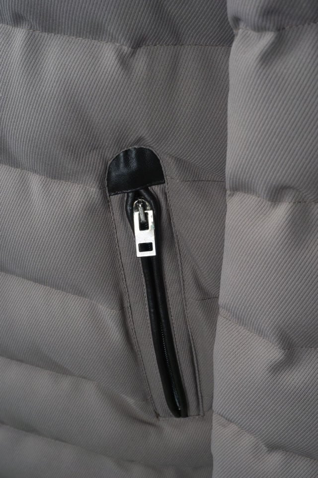 Cristobal Kürk Kapişonlu Mont Açık Kahve 1708