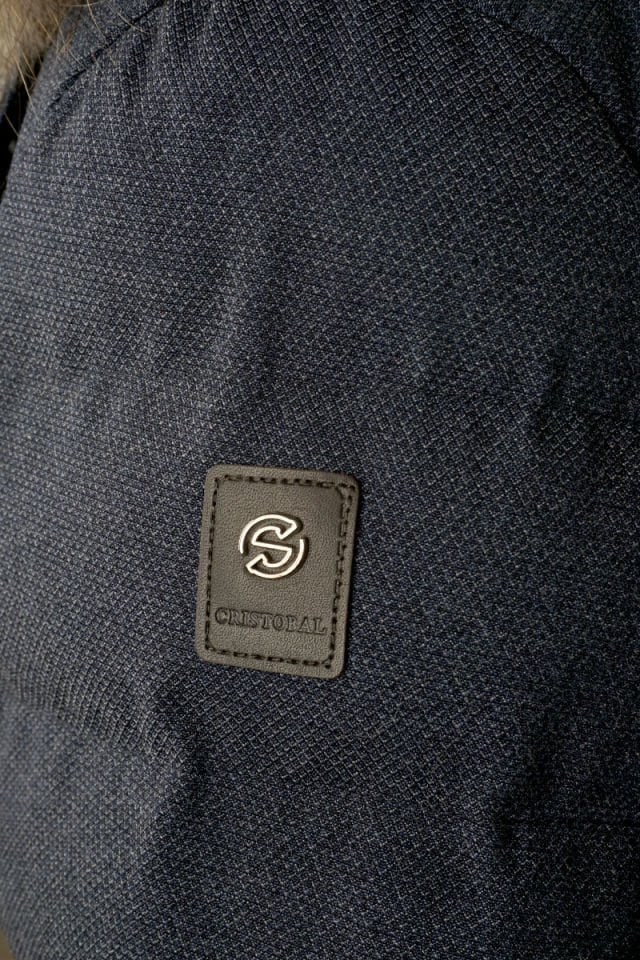 Cristobal Kürk Kapişonlu Mont Denim 1708