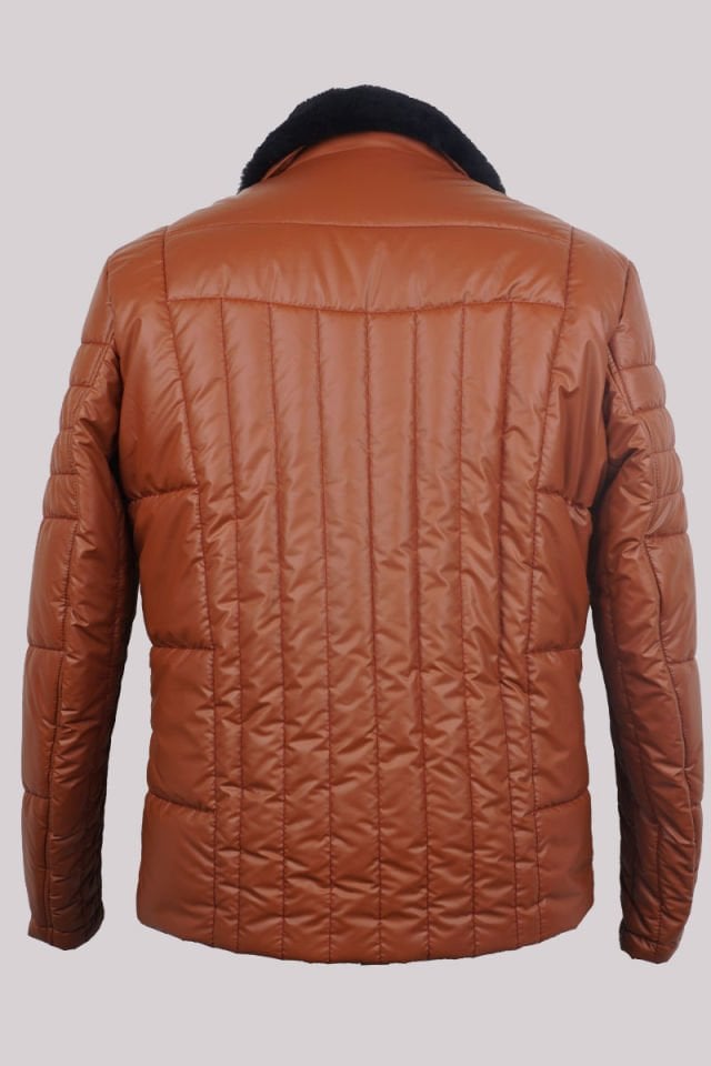 Cristobal Yaka Kürklü Mont Turuncu 2001-08