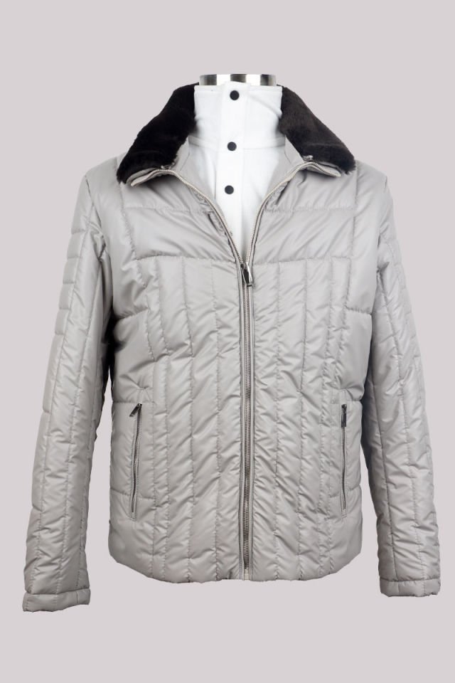 Cristobal Yaka Kürklü Mont Bej 2001-08