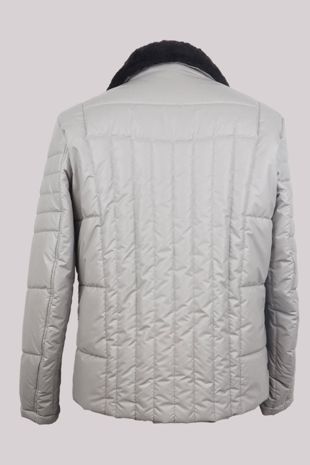 Cristobal Yaka Kürklü Mont Bej 2001-08