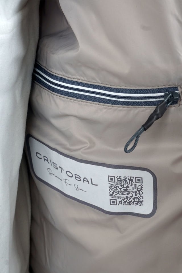 Cristobal Yaka Kürklü Mont Bej 2001-08