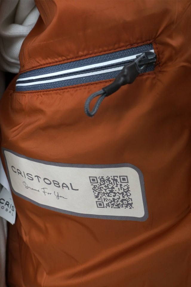 Cristobal Yaka Kürklü Mont Lacivert 2001-08