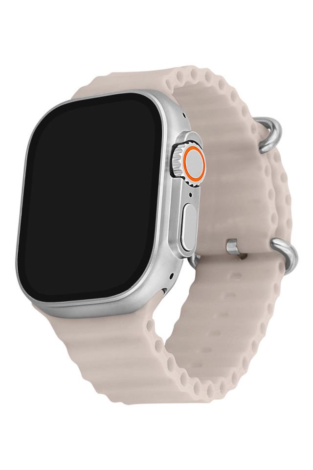 You Watch A8-A85 You Smart Silver & Gray Silicon Kol Saati