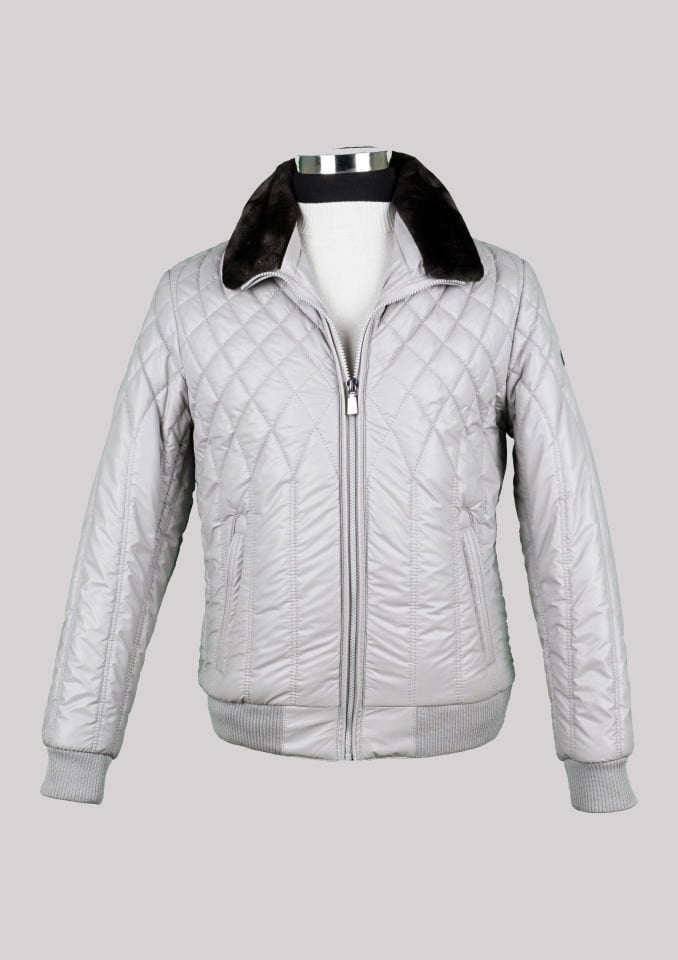 Erkek Kapitone Mont Bej