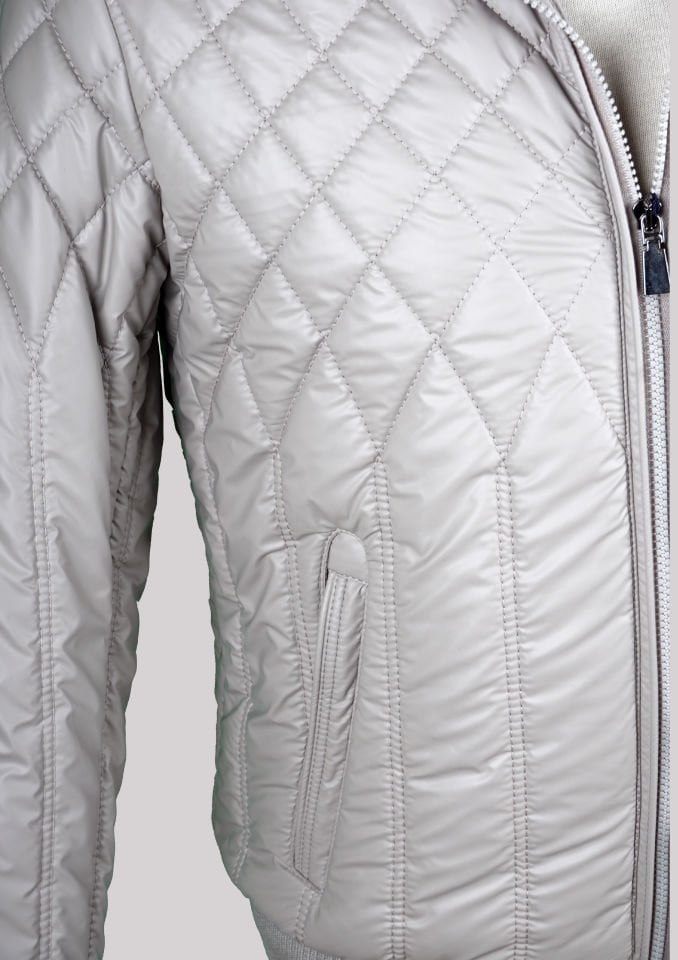 Erkek Kapitone Mont Bej