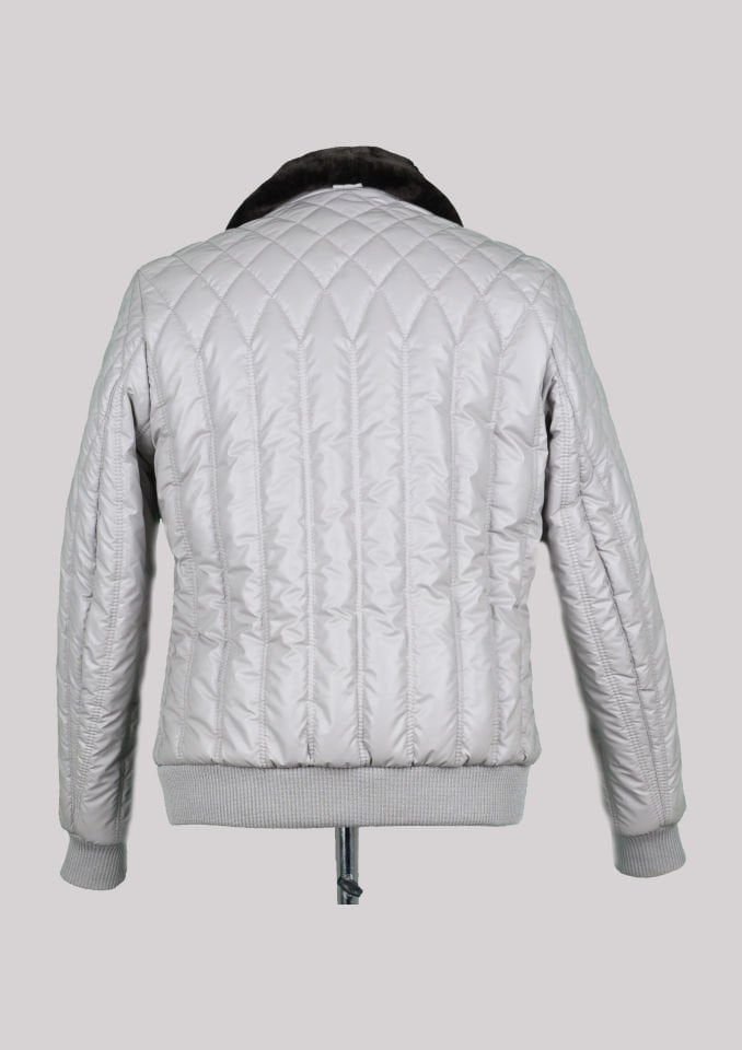 Erkek Kapitone Mont Bej