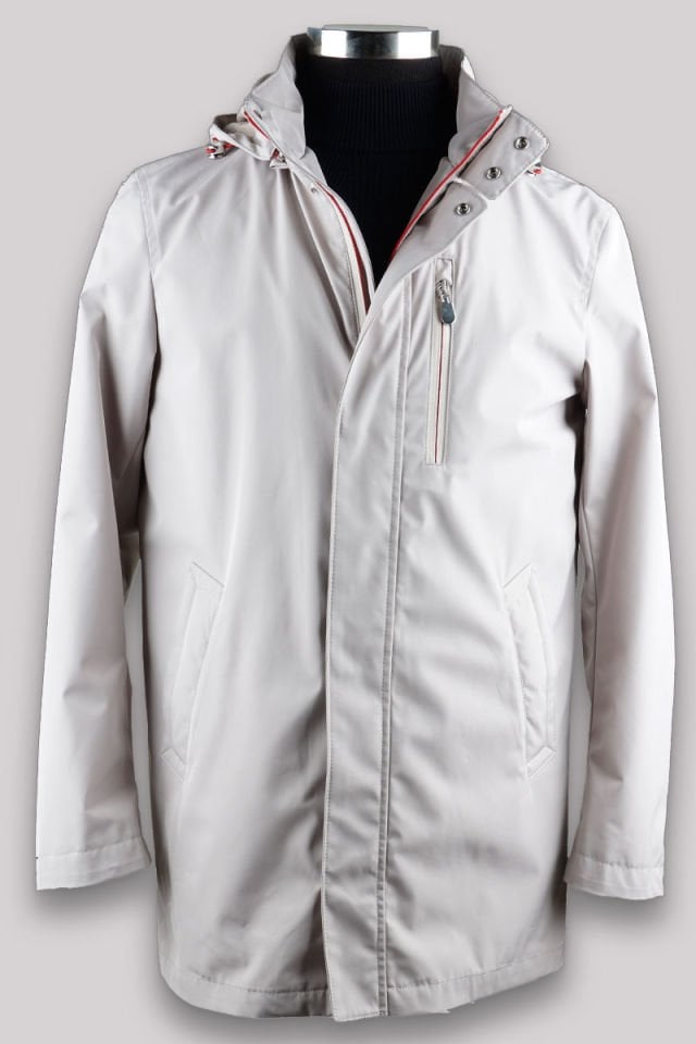 Cristobal Kapüşonlu Baharlık Erkek Mont Bej