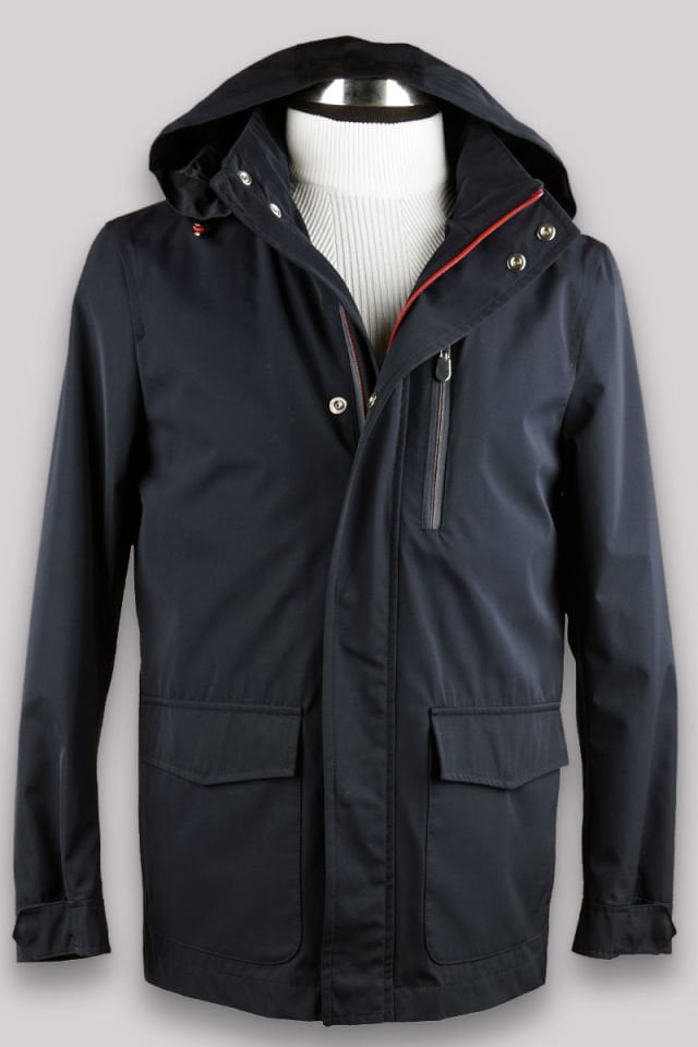 Cristobal Kapüşonlu Baharlık Erkek Mont Lacivert