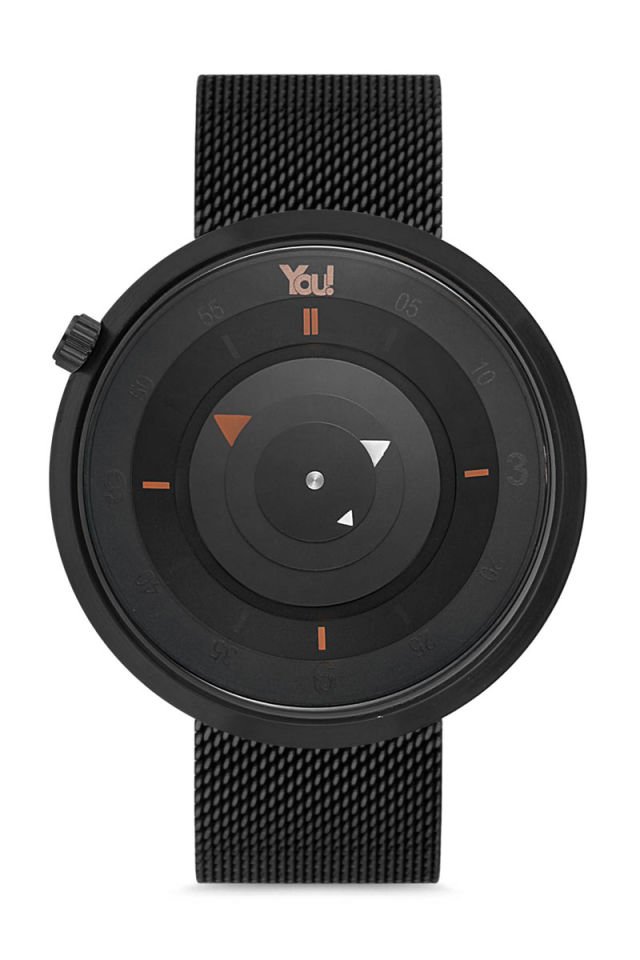 You Watch YW9006 Galaxy Black Kol Saati