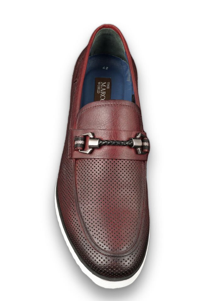 Casual Erkek Ayakkabı Bordo 6532
