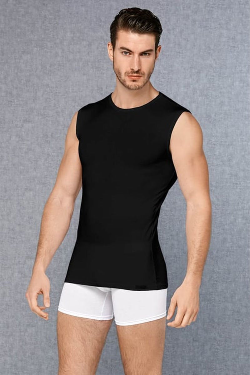 Doreanse Erkek Modal Yuvarlak Yaka Sıfır Kol T Shirt 2235